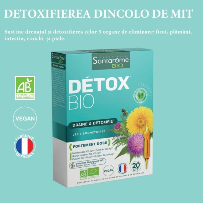 Detox Bio 20 fiole Santarome