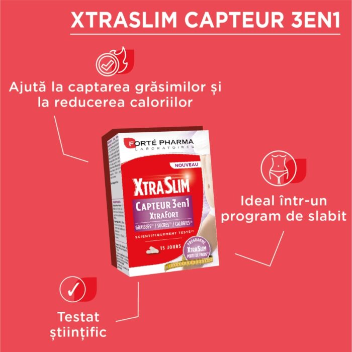 Xtraslim Capteur 3 in 1 Forte Pharma