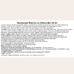 Deodorant Roll-on Citrice