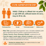 Maca Tribulus Ghimbir 20 fiole