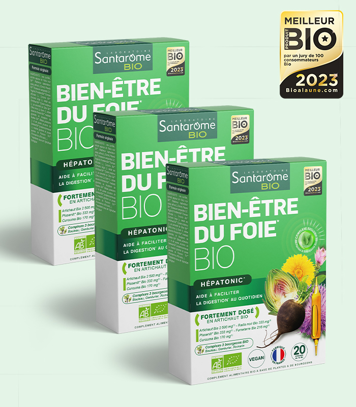 Pachet 3 cutii, Bien-Etre du Foie Bio/Hepatonic, 20 fiole