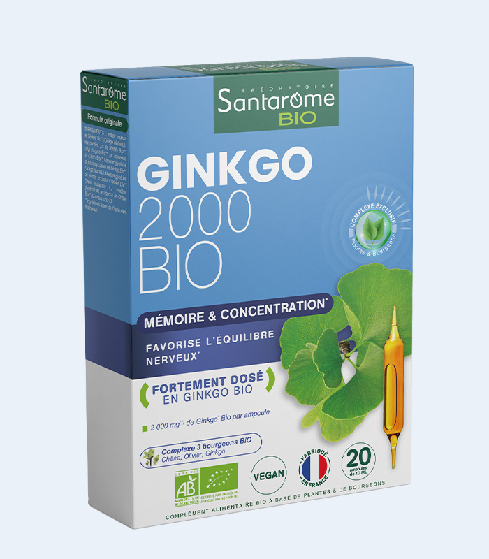 Ginkgo 2000 Bio, 20 fiole