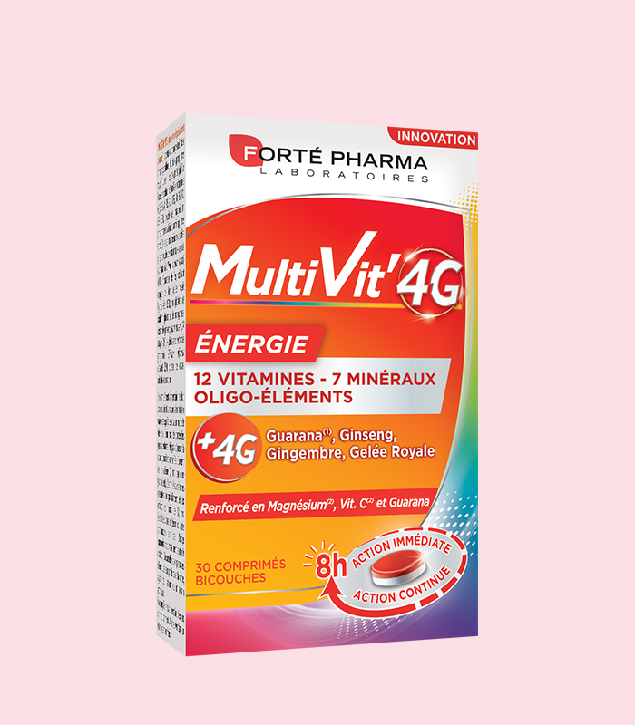 Multivit 4G, 30 comprimate