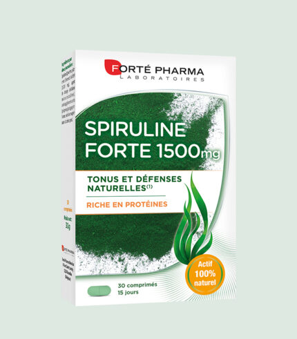 Spirulina Forte 1500mg, 30 comprimate