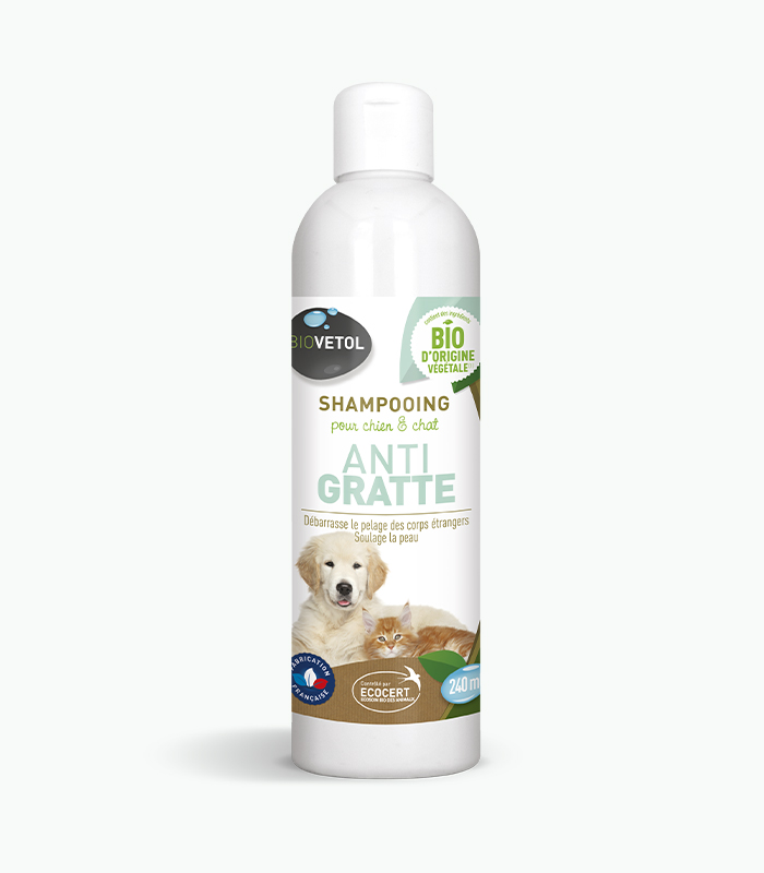 Șampon bio hipoalergic ”anti-mâncărimi” pentru caței și pisici