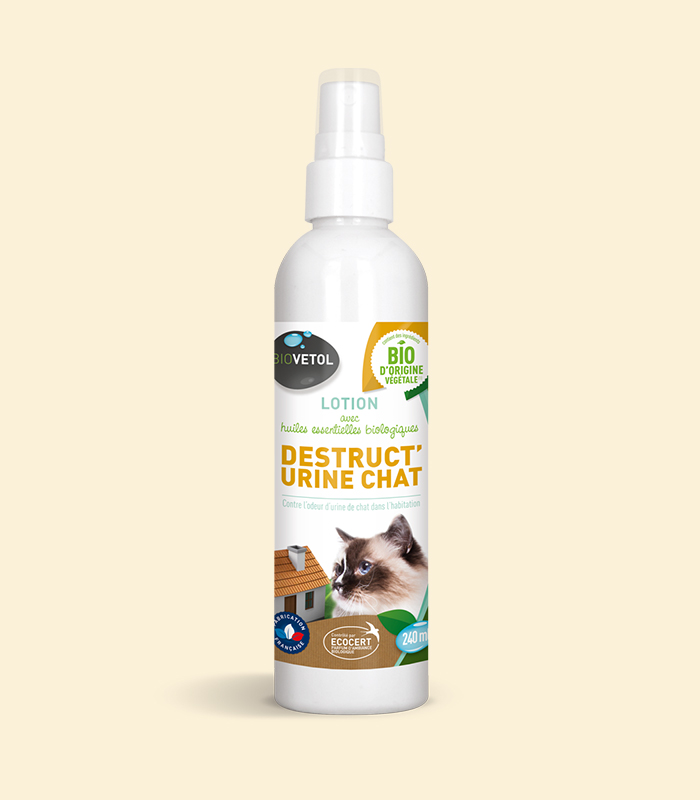 Spray bio pentru îndepartare miros urină pisici