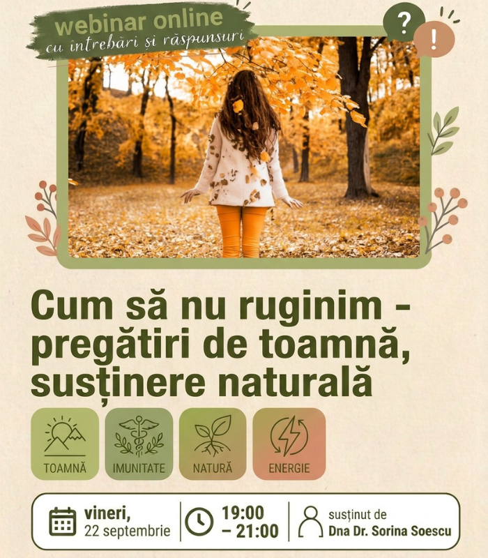 Webinar 22 septembrie