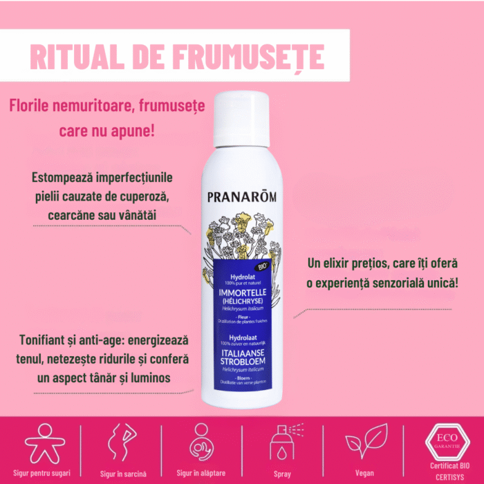 Apa florala immortele Bio 150 ml