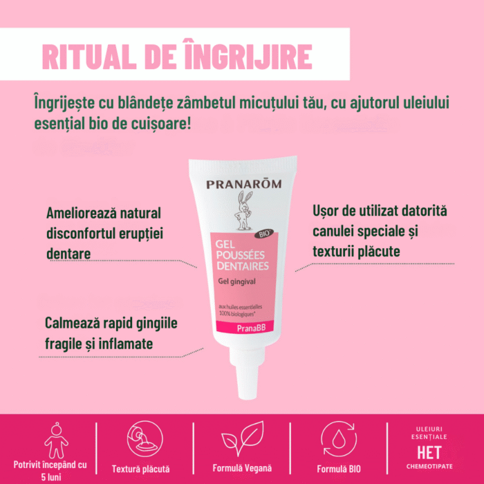 Gel gingival bio pentru bebeluși 15 ml