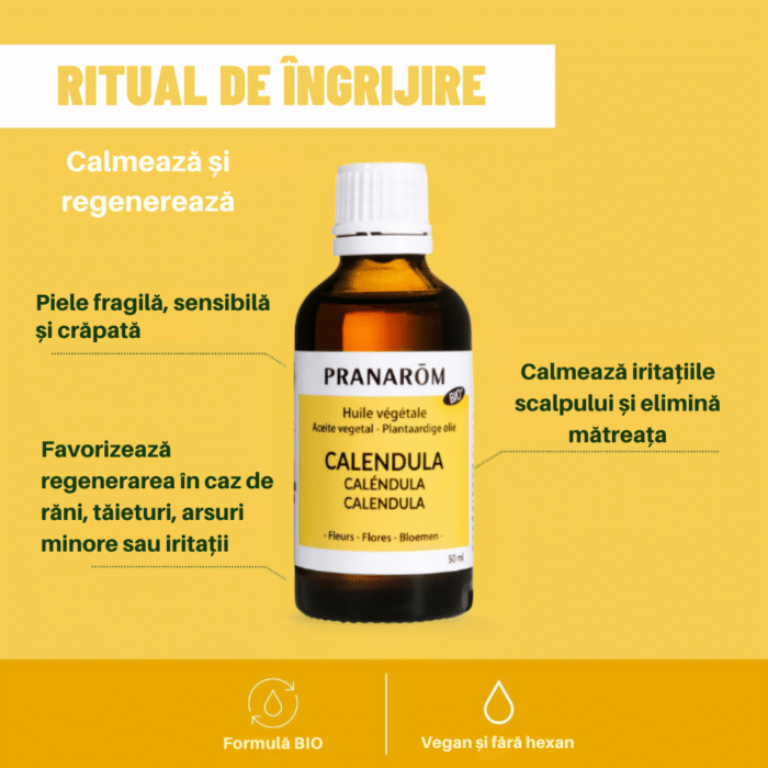 Ulei galbenele bio 50 ml