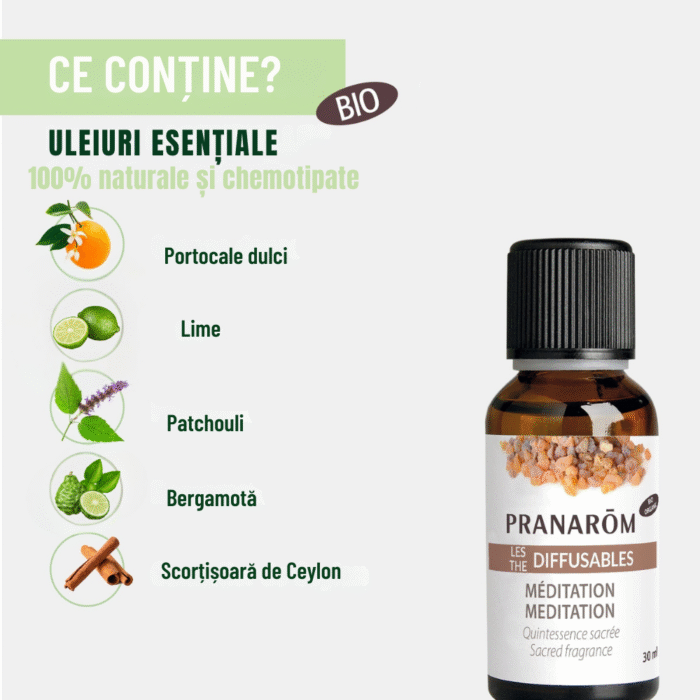 Aromoterapie - Mix Meditație 30 ml
