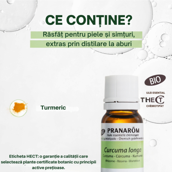 Ulei esențial de Turmeric Bio