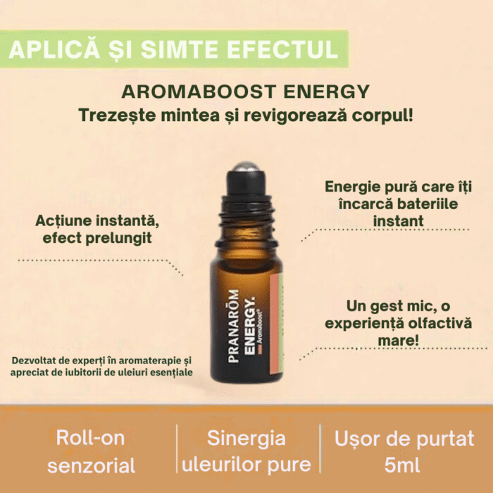 Aromaboost Roll-on Energy Bio 5ml