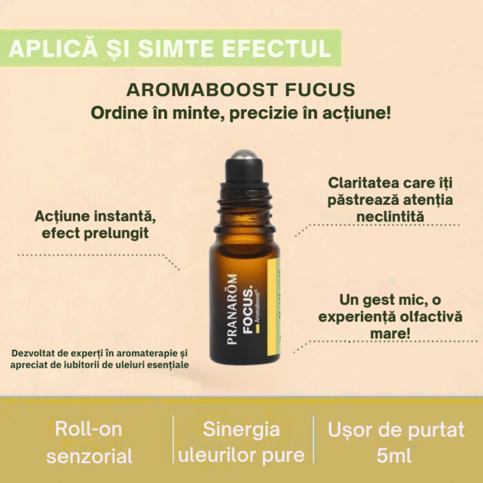 Aromaboost Roll-on focus bio 5 ml