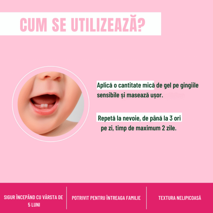 Gel gingival bio pentru bebeluși 15 ml