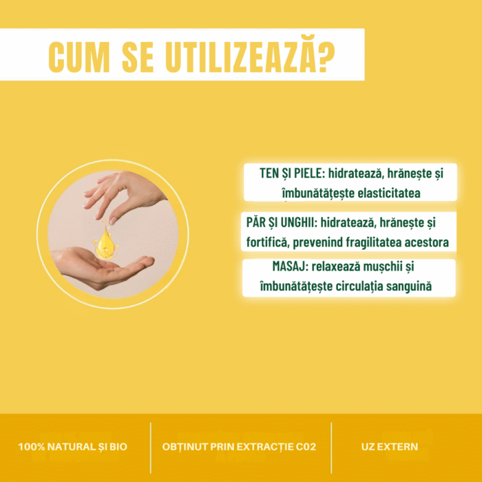 Ulei de cânepă bio 50ml