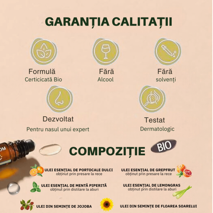 Aromaboost Roll-on focus bio 5 ml