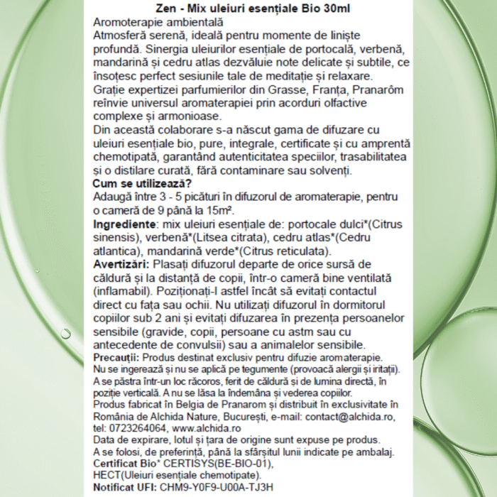 Aromoterapie - Mix Zen 30 ml