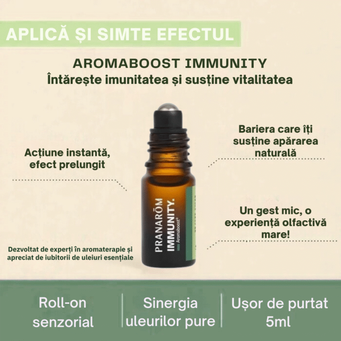 Aromaboost Roll-on imunitate bio 5 ml