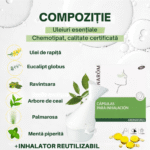 Kit inhalatii 15 capsule