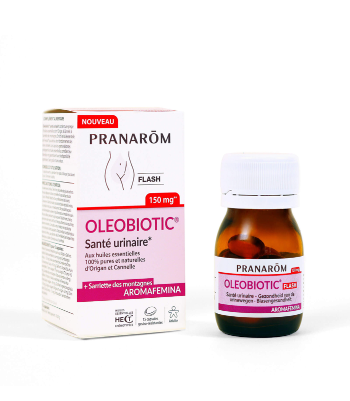 OLEOBIOTIC® Urinar Flash 15 capsule moi Pranarom - 5420008559419
